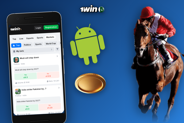 1Win app withdrawal screen in PKR with JazzCash and Easypaisa payment options in Pakistan