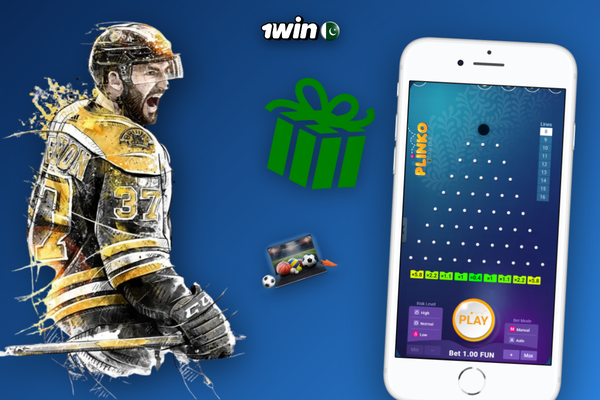 1Win app live chat support interface with English and Urdu messages for Pakistan players
