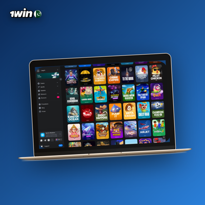 1Win casino slots featuring Megaways and classic reel games with gem symbols